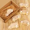 6PCS/SET Wooden Material Graffiti Car Hand-crafted Wooden Toys Hand-made Toys  Classroom Activities