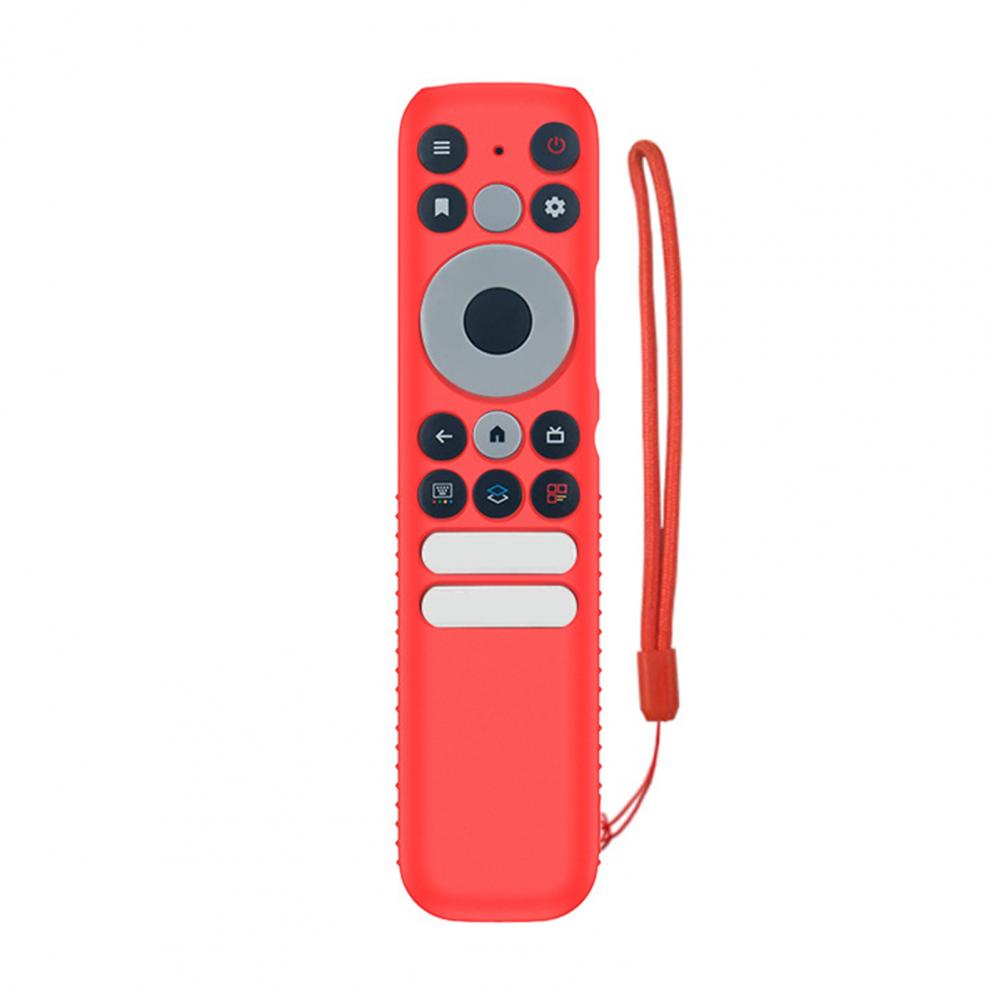 1Pc Silicone Cover Case For TCL RC902N FMR1 Remote Control Protective Sleeve TCL RC902N FMR1 All-inclusive Dust-proof