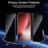 3 Vitre Verre Trempé pour Honor Magic 8 Lite, Protection d'écran Anti-Espion Anti-Rayures