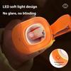Coupe-ongles pour bébé et personnes âgées avec lumière LED/loupe Anti-éclaboussures Coupe-ongles Ongles des mains et des pieds Ciseaux à ongles Soins