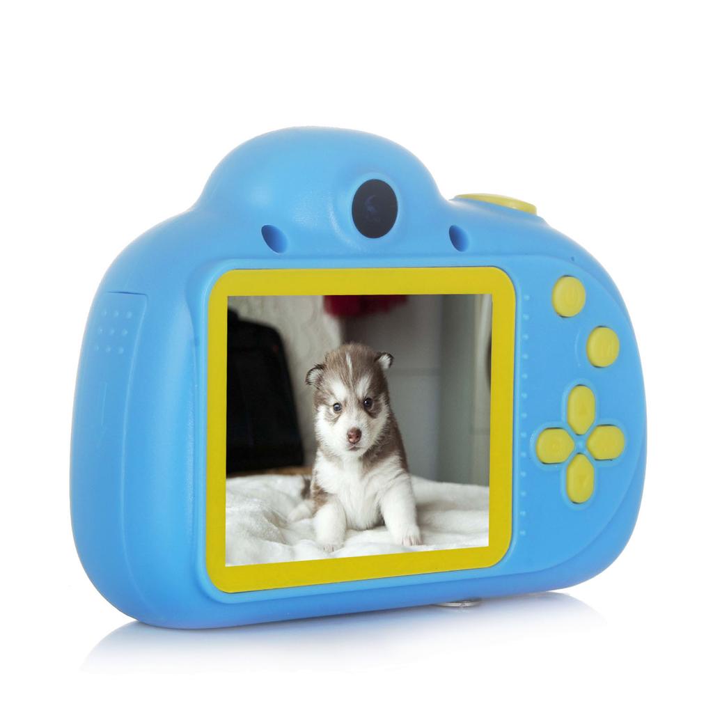 Kids Selfie Camera 2.4 Inches Rechargeable Kids Digital Toy Camera with Storage Card for 3 to 12 Year Old Boy