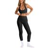 Chen Shijie shows chest and hip lift sports underwear set, women's abdominal beauty back tight yoga suit, women's fitness suit