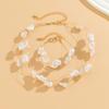 Niche Vintage Beaded Collarbone Chain Baroque Faux Pearl Necklace For Women
