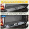 Hasiro Rear Bumper Protector for the New Land Cruiser 250 Scuff Step Stainless Stain and Scratch Custom Holds Easy Black 7-Passenger Series, Plate,