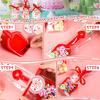 Chumia Valentine's Day Plastic Toy Shovels I Dig You Toy Shovels Set with I Dig You Stickers Valentine Tags with Ribbon Favor(133 Pieces)