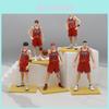 Slam Dunk Handmade Pvc Figure Shanbei Team Standing Sakuragi Hanamichi Rukawa Kaede Mitsui Hisashi Anime Desktop Ornament 17cm