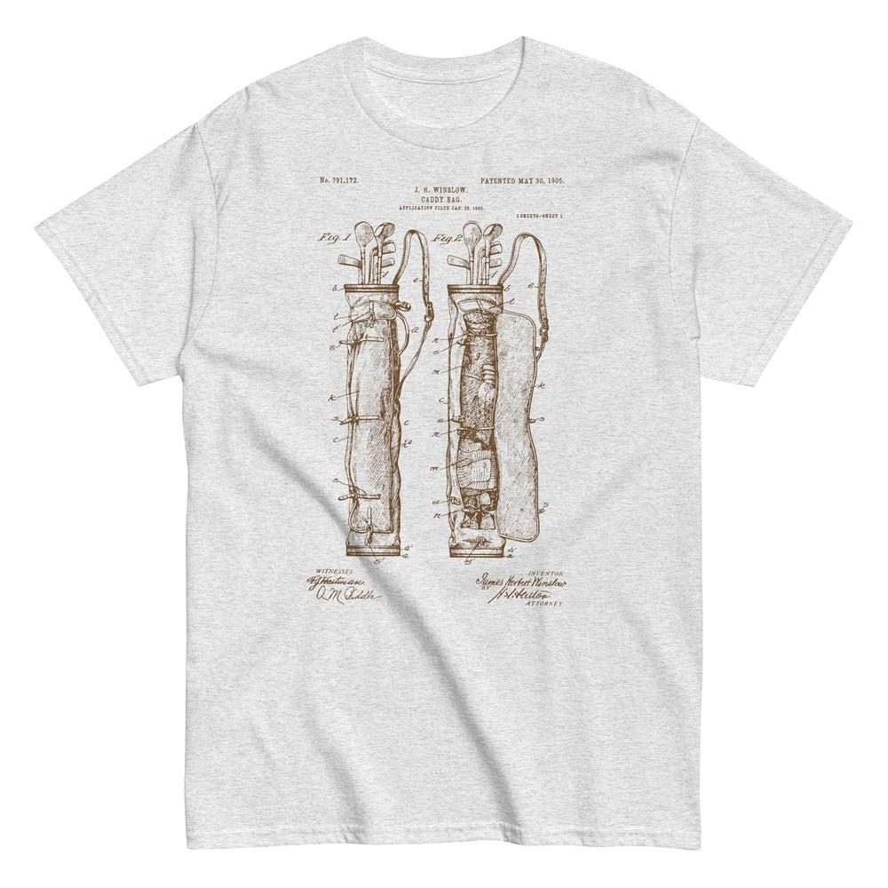 

1905 Golf Bag Patent Unisex Classic T-Shirt M
