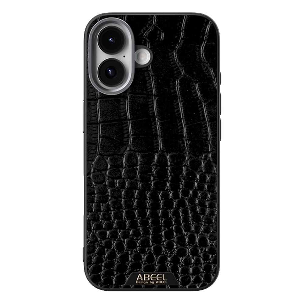 ABEEL For iPhone 17 Case Compatible with MagSafe Crocodile Texture Micro-Embossing Back Cover