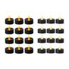 12 Pieces Tea Lights Candles Fake Electric LED Tealights Candles for Seasonal &