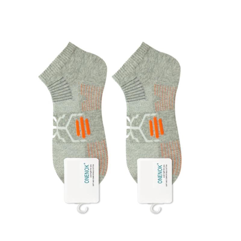 Sports Socks - Pure Cotton, Anti-odor, Sweat-absorbing Men's Running Socks, Breathable Low-top Running Towel Bottom Socks, Basketball Socks