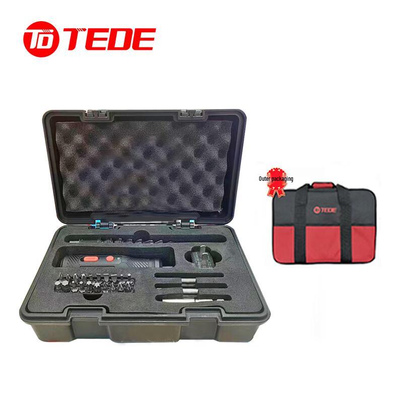 

TEDE 30-in-1 Rechargeable Electric Screwdriver Multi-Tool Set