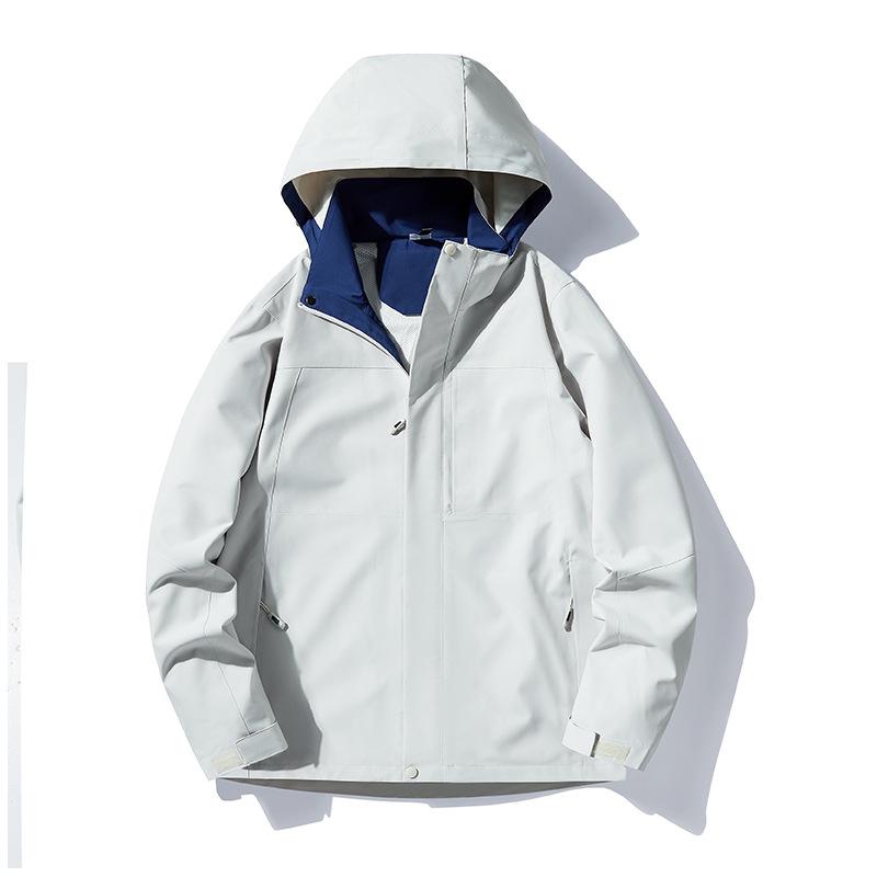 Unisex Windproof & Waterproof Breathable Travel Jacket - New Spring/Autumn Style with Logo Printing Option