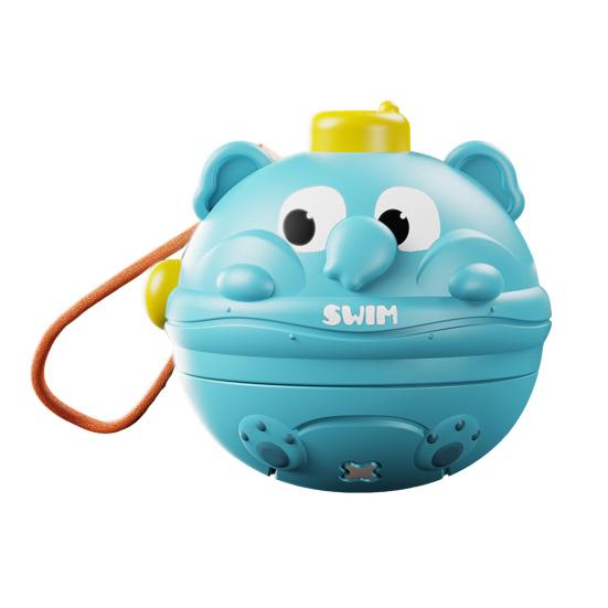 

Мультяшный волчок с животными, детский пресс-спиннер со шнурком, интерактивная игрушка-гироскоп для малышей и мальчиков и девочек озеро синий