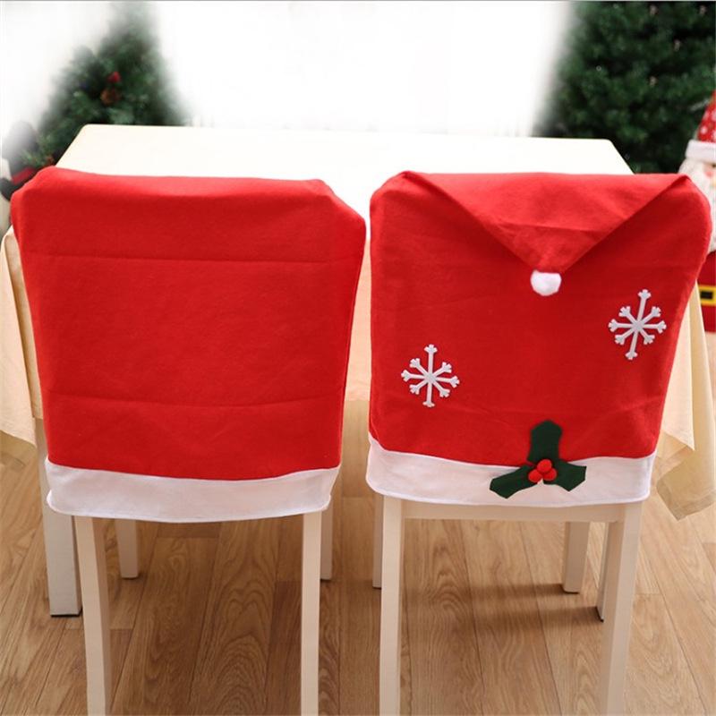 Christmas Decorations Christmas Snow Chair Covers Christmas Table Decorations Christmas Chair Covers Christmas Supplies