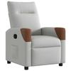 VidaXL Fauteuil inclinable gris nuage tissu, fauteuil, fauteuil inclinable TV, poussette, fauteuil inclinable pour personnes 4104808
