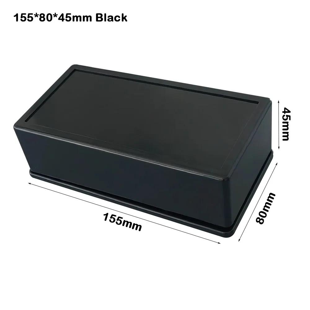 Waterproof Project Enclosure Boxes ABS Plastic 10 Styles Storage Case White Black Housing Instrument Case Electronic Supplies