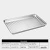 304 Stainless Steel Perforated Steamer Tray