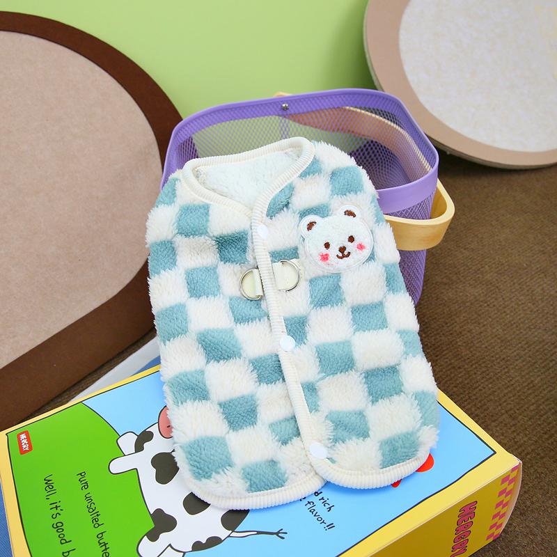 Soft Fleece Dog Jacket Vest Winter Dog Clothes for Small Dogs Cats Warm Coat Chihuahua Clothing French Bulldog Pug Pet Costume