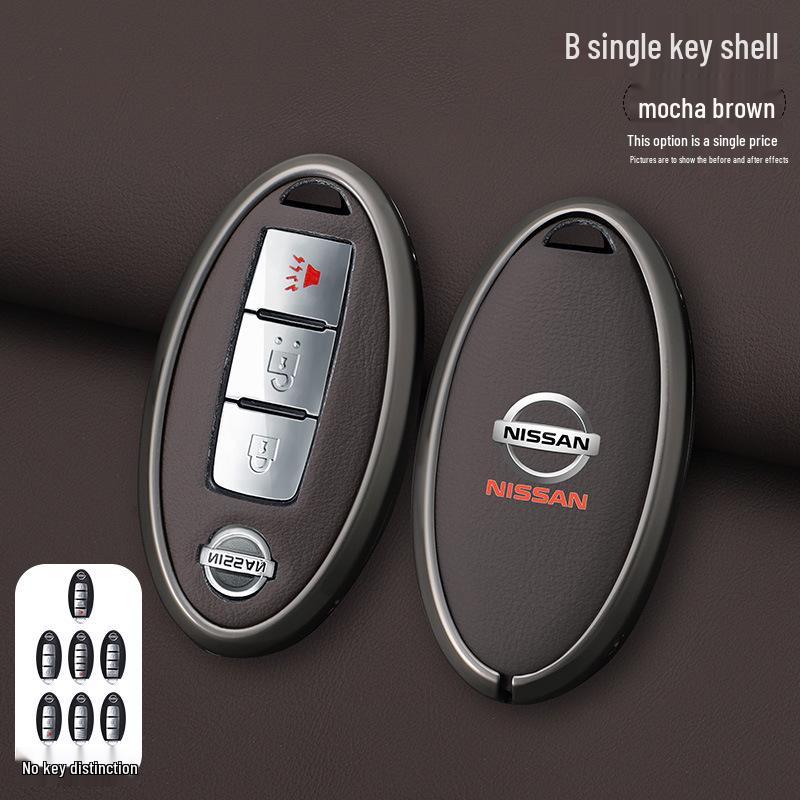 Nissan Key Covers: Fits Sylphy, Teana, Qashqai, X-Trail (14th Gen), Classic Tiida, Kicks, Murano