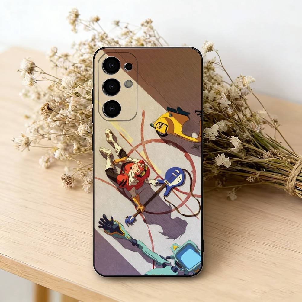 

FLCL First L-Love C-Cyber Love Phone Case For Samsung S25,S24,S21,S22,S23,S30,Ultra,S20,Plus,Fe,Lite,Note,10,Black Cover Samsung S22plus5G