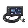 Electric Scooter Speedometer Odometers Color Display for 22.2mm Handlebar 24-48V LCD Display Control Panel 6Pin Plug