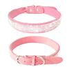 Dog Collar Comfortable Glitter  Dog Collars Zinc Alloy Buckle Collar For Small Dogs Cats