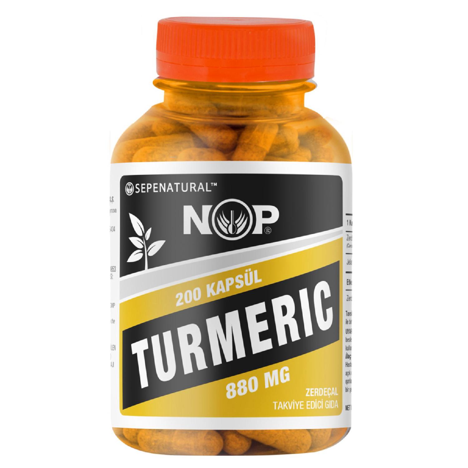 

Nop Turmeric 200 Capsules
