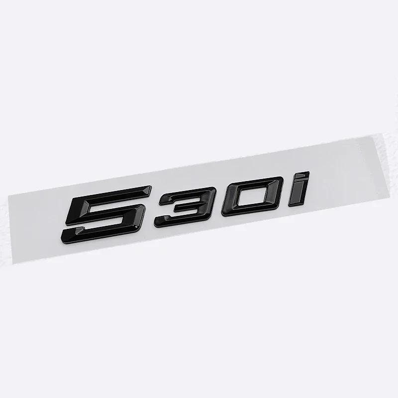 ABS Auto Sticker Letters Decal for BMW 525i 525Li 520d 530i 530Li 530e Logo Embleem Badge
