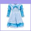 Halloween Girl Stage Costume With Bow And Lace Design For Childrens Fairy Tale Play
