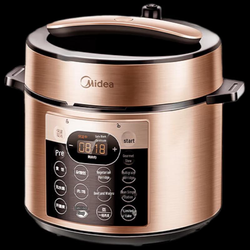 Midea 5L Smart Electric Pressure Cooker CN plug (adapter included)