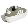 Adidas GRAND COURT PLATFORM Low-Top Casual Shoes Women's Green White Sneakers IH2431
