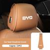 Car Seat Headrest Cover Support Neck Pillow Case Accessories For BYD For Tang F3 E6 Atto Yuan Plus Song Max F0 G3 I3