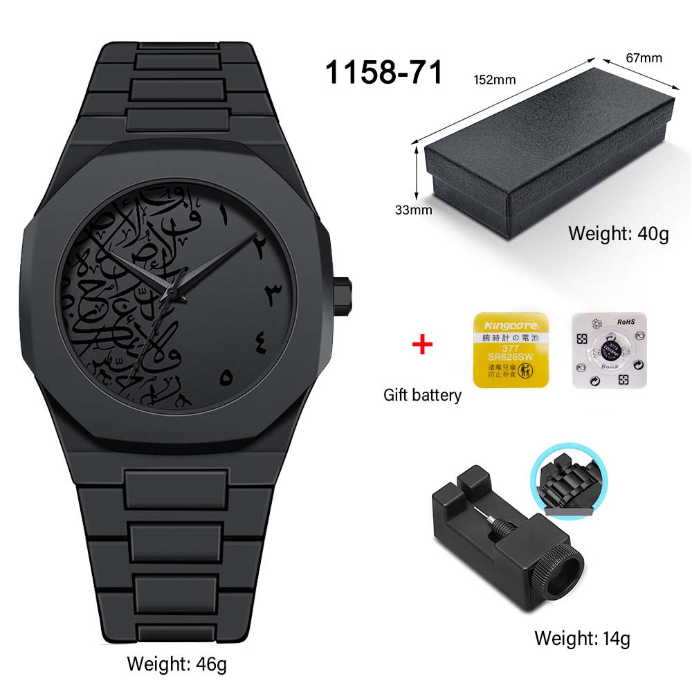Fashion Men Quartz Middle Eastern popular sports watches dopamine quartz watches niche fashion waterproof Reloj Hombre