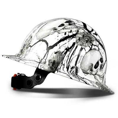 Duży rond, odporny na rozbicie, oddychający kask, plac budowy, kask z filtrem przeciwsłonecznym