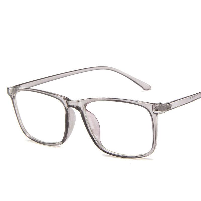 New Korean Style Glasses Frame Men Women Fashion Square Shape Man Woman Eyeglasses Factory Low Price Decorative Glasses