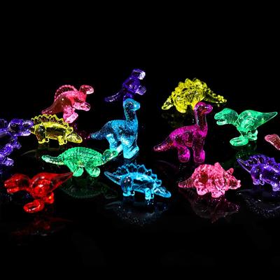 Children's Dinosaur Gem Toy Acrylic Diamond Seven Color Imitation Crystal Gemstone