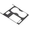Car Center Console Gear Shift Panel Frame Trim Sticker,Fit for Lexus ES 2021 2022 2023 Model Real Soft Carbon Fiber Automotive Interior Accessories