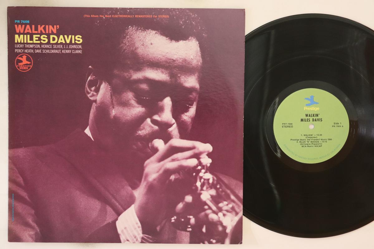 

LP Record MILES DAVIS - Walkin PRT7608,PR7608 PRESTIGE US Jazz Used