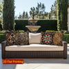 2D Colorful Geometric Pattern Digital Print Pillow Covers Pattern Cushion Cover Suitable For Sofa Bedroom Car Pillow Cover