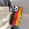 Germany Flag Banner Phone Case Cover for iPhone 17 Air 16 16e 15 13 14 11 12 Pro Max Max Plus  coque fundas Shell
