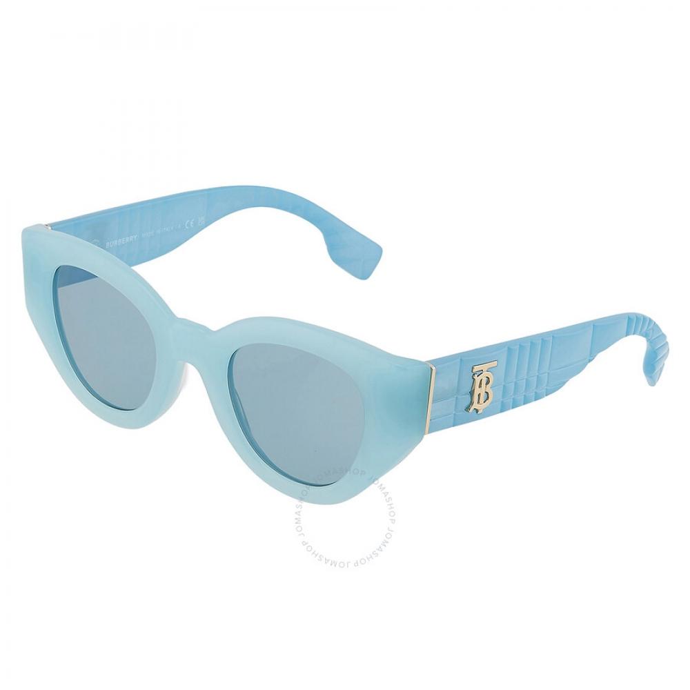 Burberry Meadow Blue Cat Eye Ladies Sunglasses Be4390f 408680 47