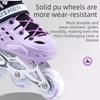 Adjustable Size Hard Shell Ice Skates for Adults and Women, Roller Skates for Boys and Students, Beginner Set for Ice Skating and Roller Skating
