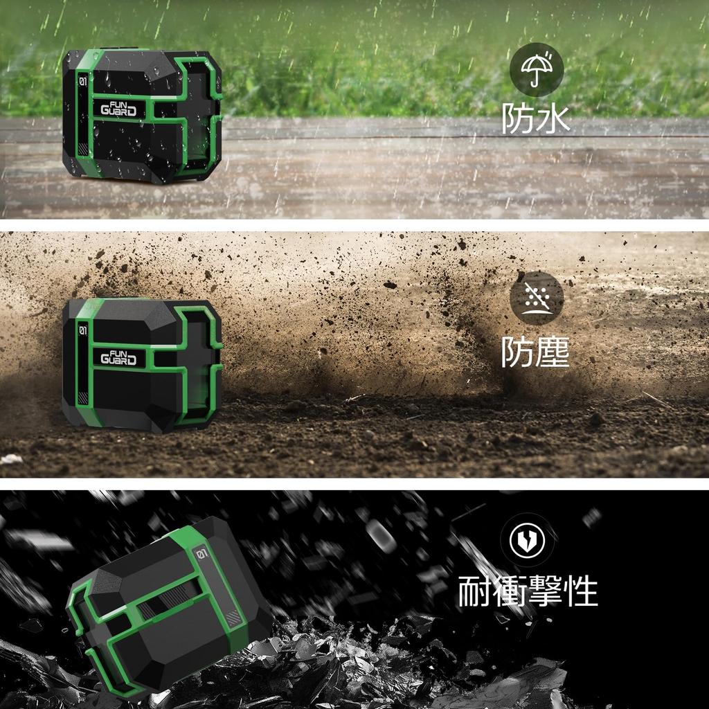 Funguard Laser Class II 2 Line Laser Switchable Pulse USB Cable IP54 3 Beam Modes Automatic Copper Oxidation and Corrosion High Rotatable Horizontal