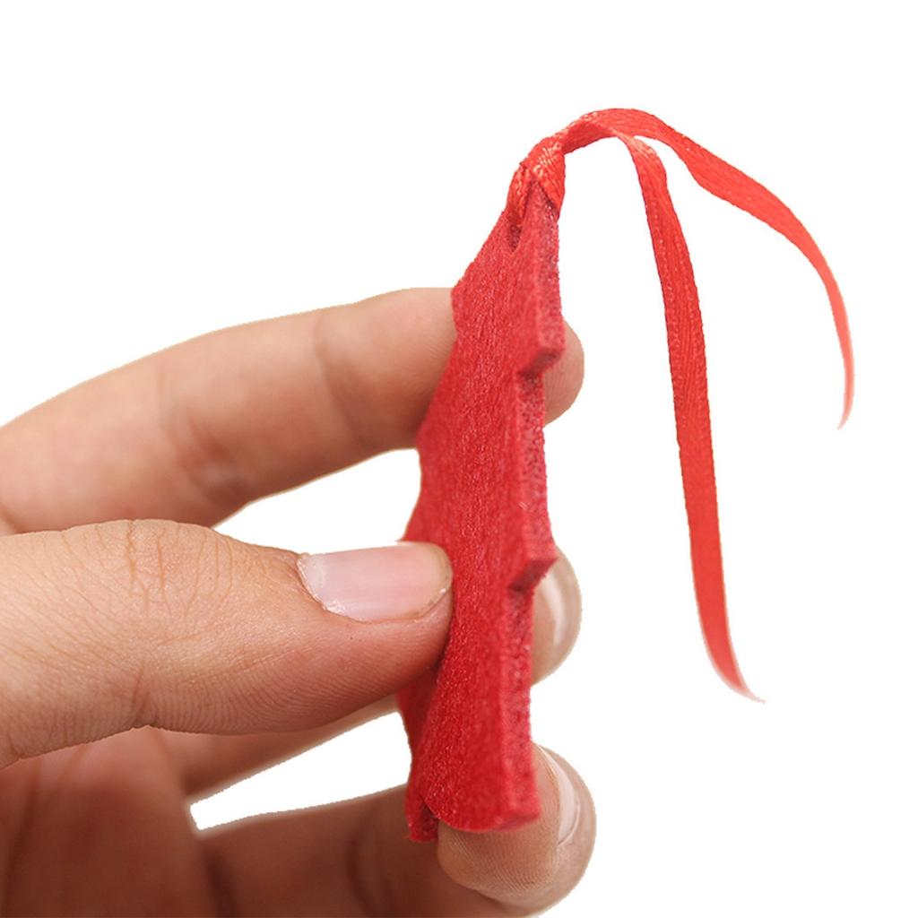 Premium Filz Weihnachtsbaum Anhänger Ornamente Weihnachten Hängende Dekorationen