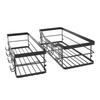 Bathroom Wall Shelf Multipurpose Stylish Simple Large Capacity Strong Load Bearing Adhesive Shower Organizer for