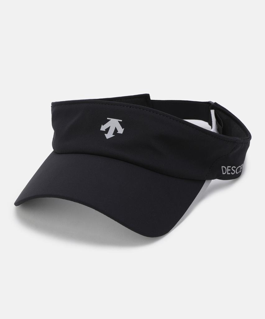 DESCENTE Running Sun Visor Black Sr123Rcp13
