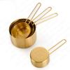 4Pcs Stainless Steel Measuring Spoons Set, Coffee Flour Milk Powder Measuring Cups - Kitchen Tools