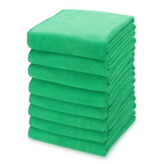 Microfiber Cleaning Towels Water Absorbent Reusable All-Purpose Cleaning Cloth Ultra-Soft Cleaning Wipes