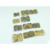 Natural Maligano Jasper Pair Octagon Cabochon Loose Gemstone 11 Pair Lot C-3299