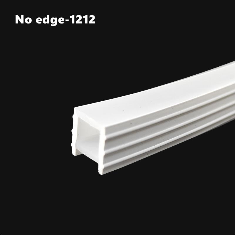 5m 1m LED Neon Rope Tube Recessed Thread-free Flexible Silicone Casing Strip Light IP67 Waterproof Soft Tape Decor Linear Lamp